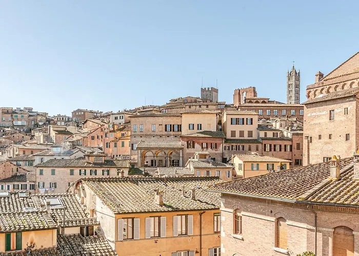 Affitti Brevi - Nuovo Con Vista, Nel Centro Storico Di * Siena